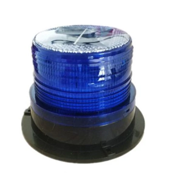 Tetővillogó kék 60 LED E9 12/24V