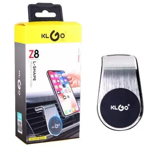 Mágneses autós telefontartó szellőzőrácsra - univerzális