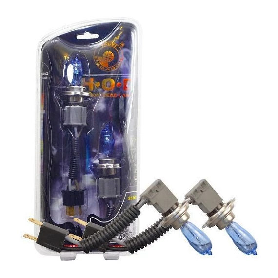 HOD halogén izzó HB4 9006 - 51W - 12V - 5500K - hideg fehér - pár