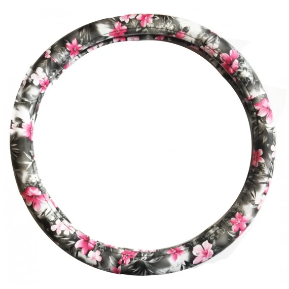 Rózsa mintás kormányvédő - 36-38 cm