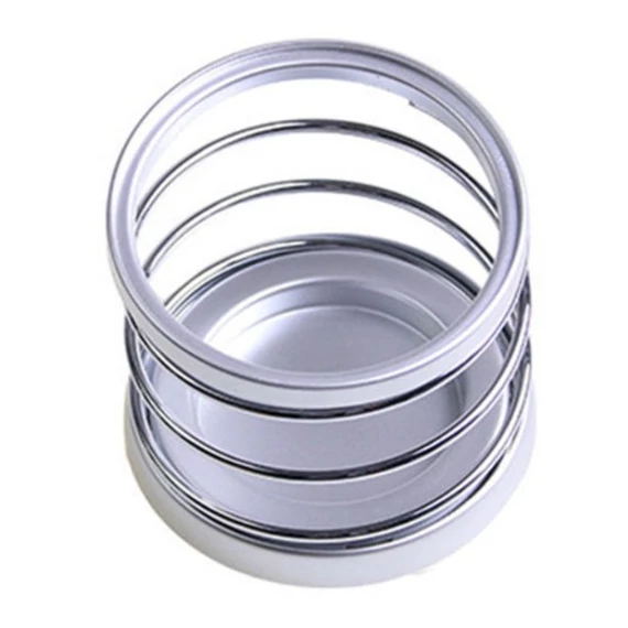 Rugós pohártartó univerzális - ezüst