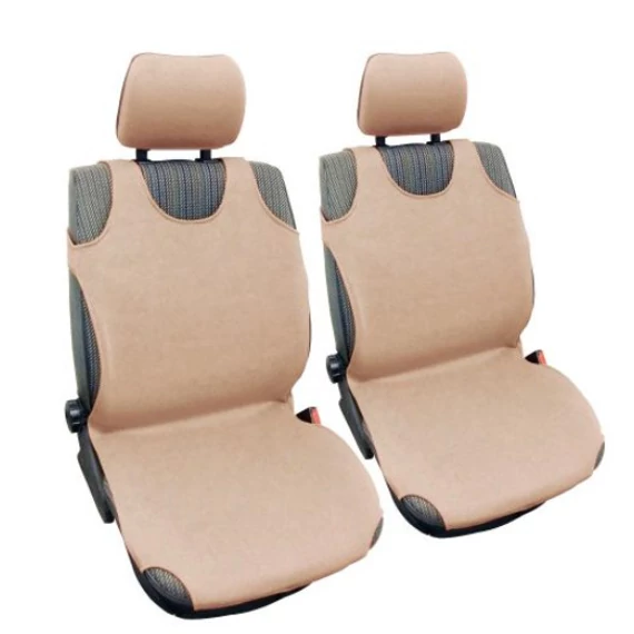 Trikó üléshuzat szett - 2 db - beige - univerzális