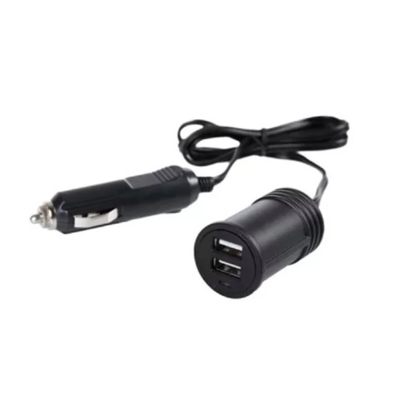 Szivargyújtó elosztó két részes aljzattal 12/24V