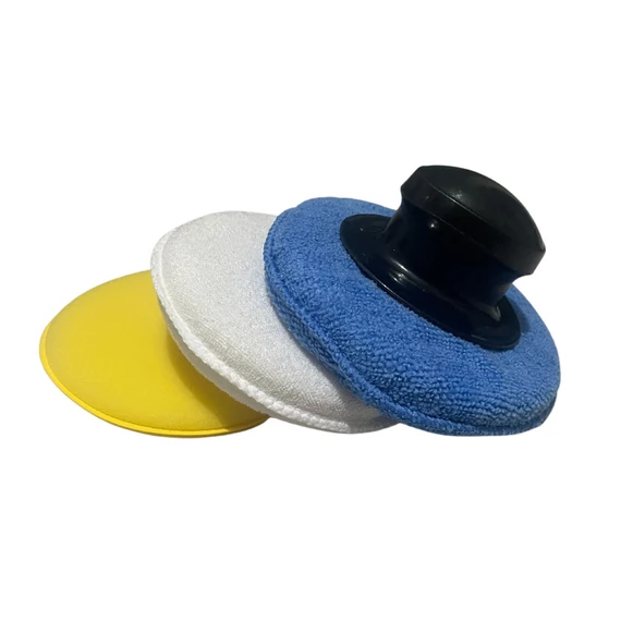 3 db-os polírozó korong készlet markolattal