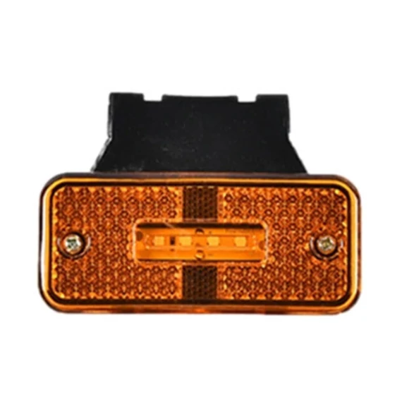 4 LED-es szélességjelző sárga 12–24V – E jeles