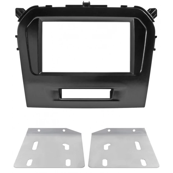 Phonocar 03708 autórádió beépítőkeret 2 DIN Suzuki Vitara fekete