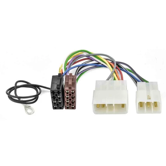 Phonocar 04703 Mitsubishi ISO rádiócsatlakozó 10 cm kábel autórádió bekötéshez Carisma Colt L200 Pajero