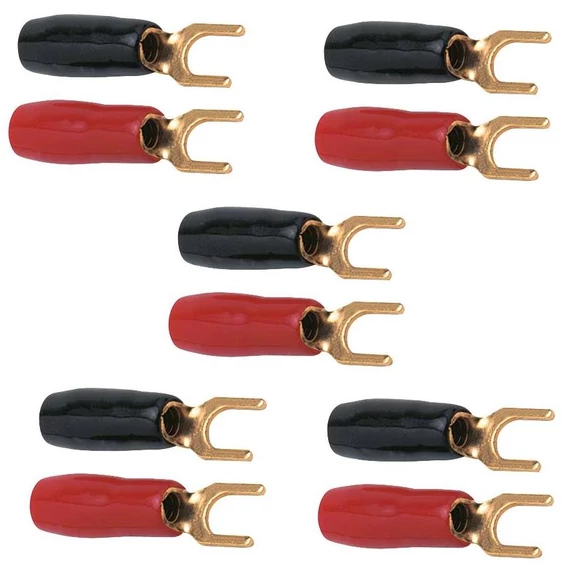 Phonocar 042172 villás saru csomag előszigetelt, 6 mm² kábelhez, 4,3 mm villaszélesség