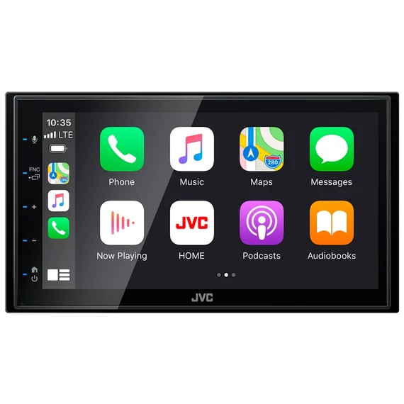JVC KW-M560BT 6.8 inch érintőkijelzős autórádió Apple CarPlay Android Auto rövid házas