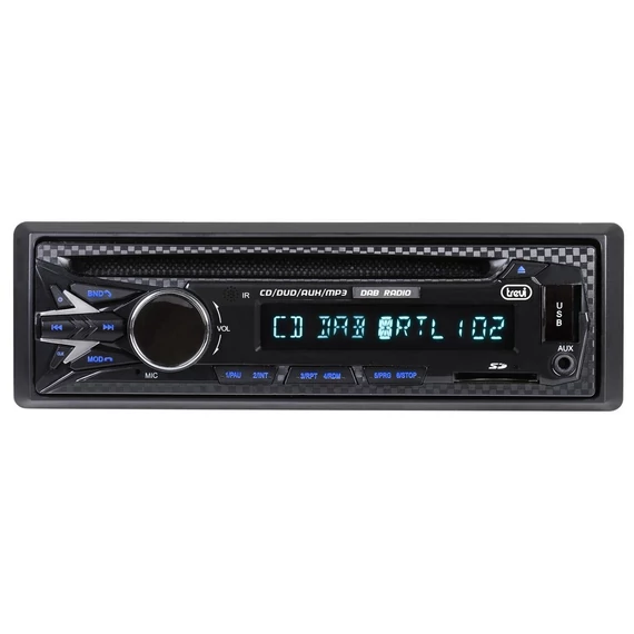 Trevi XCD 5790DAB autórádió CD DVD DAB+ Bluetooth USB SD