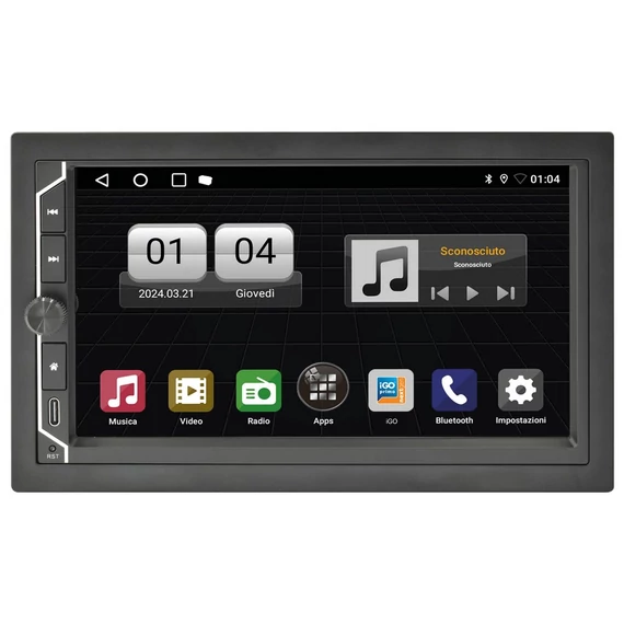 Phonocar VM003E Android autós multimédia 6.75 inch érintőkijelző iGO Primo Európa Bluetooth DAB+
