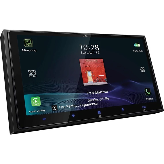 JVC KW-M795DBW 2 DIN autós multimédia 6.92 inch kijelző CarPlay Android Auto DAB+ DSP