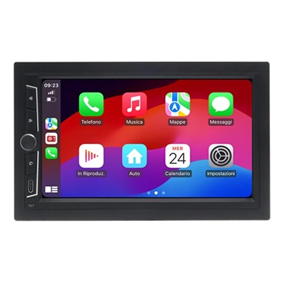 Phonocar VM018E autós multimédia 6.75 inch érintőkijelző iGO Primo Európa Android 12 CarPlay Android Auto
