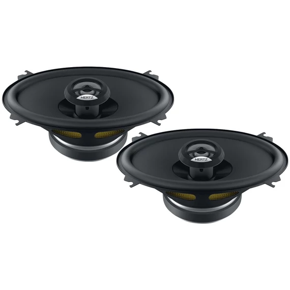 Hertz DCX 460.3 prémium kétutas koaxiális autóhangszóró 80W 9x15 cm, Dieci sorozat, 4 Ohm, neodímium mágnes