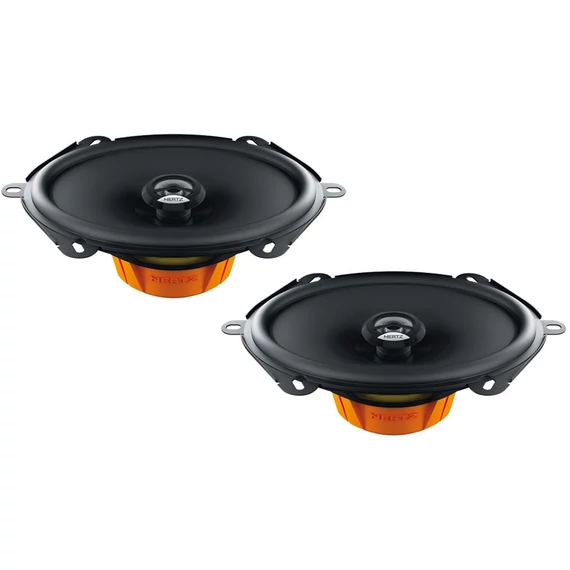 Hertz DCX 570.3 Prémium kétutas koaxiális autóhangszóró 120 W 13x18 cm neodímium mágnessel Dieci sorozat