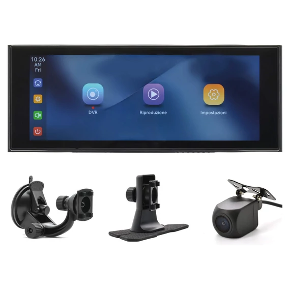 Phonocar VM324 menetrögzítő kamera 6.86 inch kijelző 1080p tolatókamera