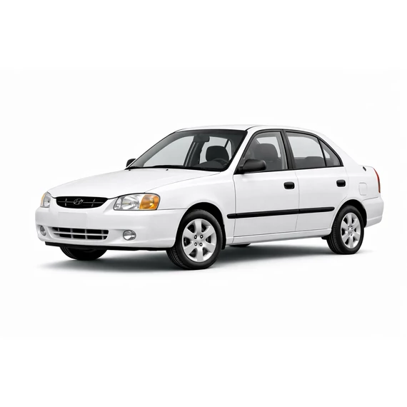Hyundai Accent 4 ajtó 1998 - típusazonosító járműkép