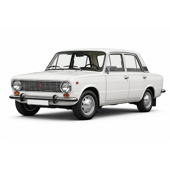 Lada 1200 4 ajtó 1970–1988 – típusazonosító kép fehér háttérrel