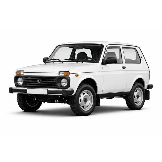 Lada Niva 3 ajtó 2000 – fehér háttér, oldalnézeti webshop kép