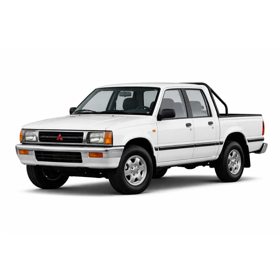Mitsubishi L200 4 ajtó 1990 – típusazonosító kép fehér háttérrel