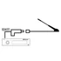 Phonocar 08539 VW fantomtáp pipa antenna adapter ISO-ISO, 23 cm, Audi/Volkswagen kompatibilitás