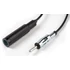 Phonocar 08515 antenna jelerősítő autórádióhoz FM 8dB AM 12dB 23cm kábellel