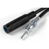 Phonocar 085051 antenna hosszabbító kábel DIN csatlakozókkal, 1 méter, autós rádiókhoz