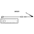 Phonocar 085281 antenna adapter DIN–ISO, 20 cm, univerzális autós felhasználásra