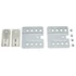 Dietz BOA-24430-01 univerzális fém beépítőkeret 2 DIN autós multimédiákhoz 182x103 mm kiegészítőkkel