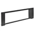 Phonocar 03267 autórádiókeret 1 DIN méretű autórádiókhoz, Audi A4 egyes modelljeihez, ISO 182x53 mm, fekete