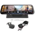 Phonocar VM494 visszapillantó tükör 9.7" érintőkijelzővel, DVR menetrögzítővel és tolatókamerával, 1080p felvétel, 15 m kábel
