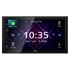 JVC KW-M560BT 6,8” érintőkijelzős autórádió vezetékes CarPlay és Android Auto, rövid házas kivitel