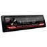 JVC KD-X282BT autórádió Bluetooth-tal, USB-vel, FLAC támogatással és rövid beépítési mélységgel